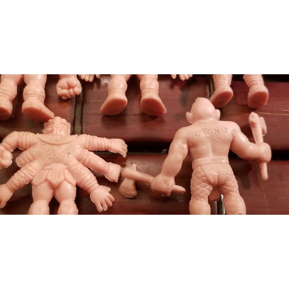 5 80's M.U.S.C.L.E. Men Figures Kinnikuman Flesh Color  #s 077 133 145 154 174 - Picture 8 of 9